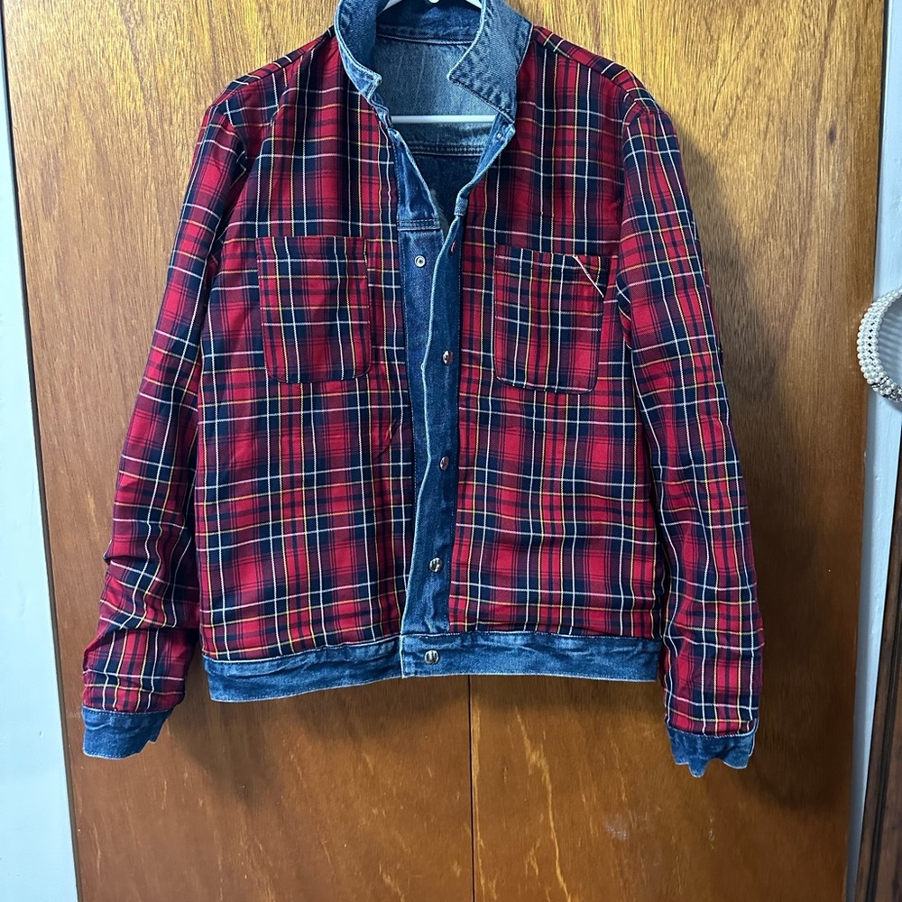 Type II Reversible Laser Denim Jacket - Picture 4 of 5